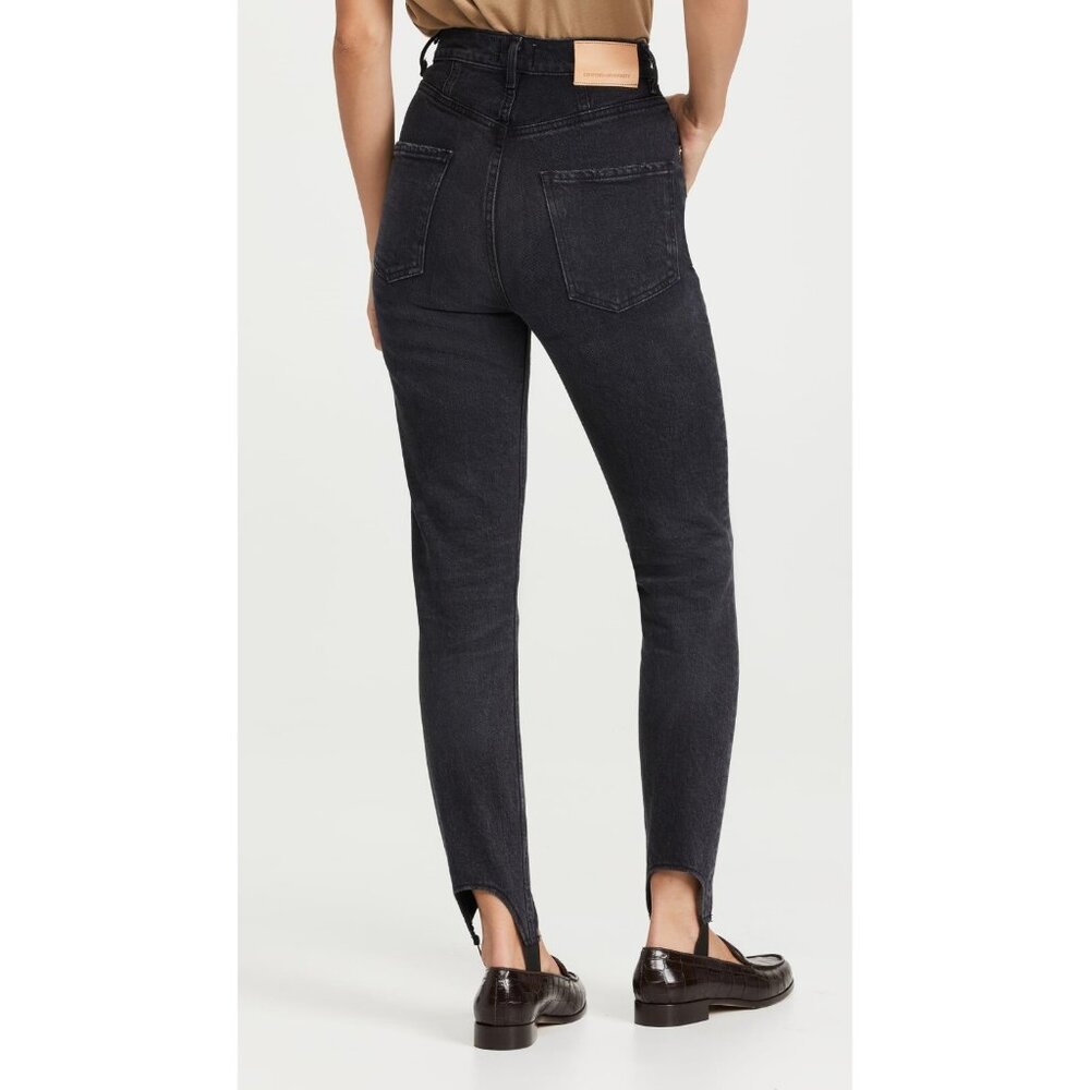 COH Valerie High Rise Tapered Stirrup Jean in Shadow Breeze